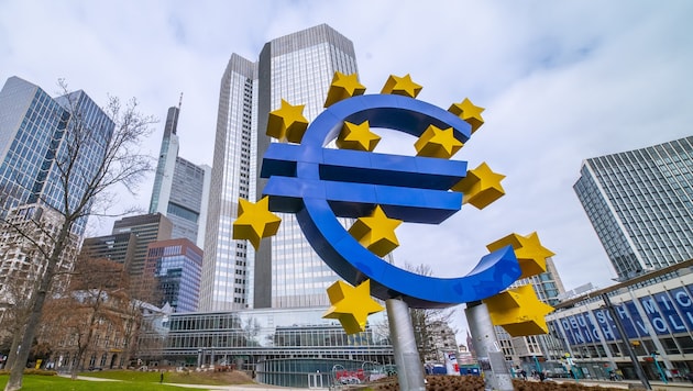 Die Europäische Zentralbank bestimmt die Höhe des Leitzinses.