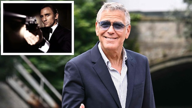 Clooney weiß schon genau, wer der britisch-charmante Nachfolger von Daniel Craig als James Bond ...