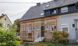 Das Haus in Klagenfurt wurde offenbar Schauplatz eines schrecklichen Verbrechens.