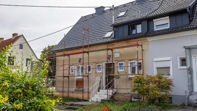 The house in Klagenfurt apparently became the scene of a horrific crime.