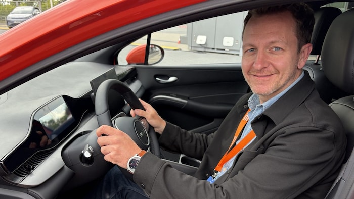 Die „Krone“ bei der ersten Ausfahrt mit dem BYD Dolphin G.