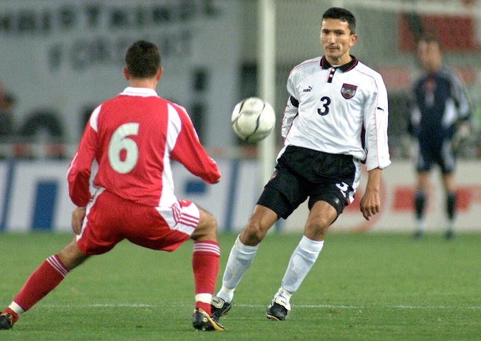 Zeljko Vukovic (re.) ist Österreichs bisher ältester Teamspieler.
