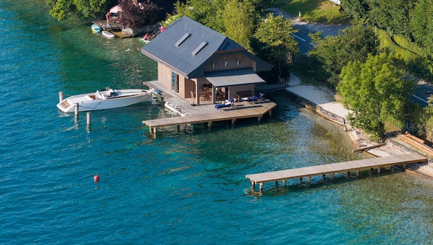 Bootshaus mit Wassertaxi oder Nobel-Lounge mit Luxus-Boot? Die Gemeinde Steinbach prüft jetzt.
