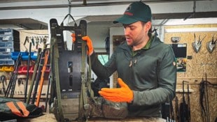 Ein tolles Produkt, das auch Nicht-Jäger begeistert, ist Christians Carbon-Lastentrage