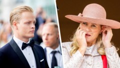 Kronprinzessin Mette-Marit und ihr Sohn Marius Borg Høiby 