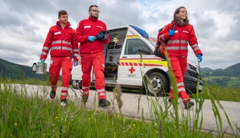 Häufigstes Einsatzgebiet von Zivildienern ist der Rettungsdienst.
