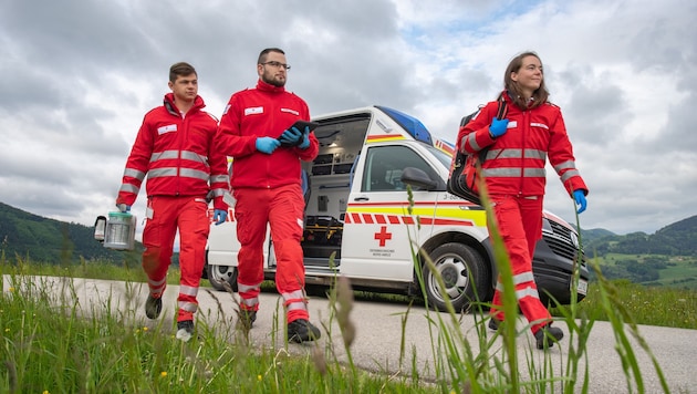 Häufigstes Einsatzgebiet von Zivildienern ist der Rettungsdienst.