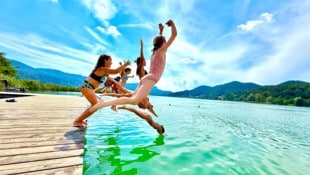 Hurra, Ferien! Die Kinder freuen sich schon auf die schulfreie Zeit im Bad oder am See.