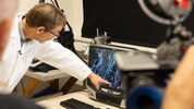Die Gesteinsproben wurden in der Montanuni Leoben analysiert.