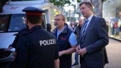 City-Bezirkschef Markus Figl sagt gemeinsam mit der Polizei der unbelehrbaren Protzer-Szene den ...
