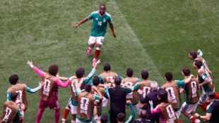 Mexiko-Stürmer Julian Quinones schoss das erste Tor bei der WM 2026.