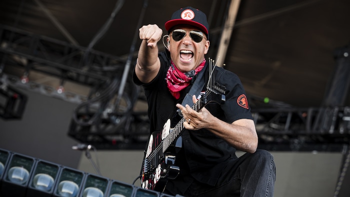 Rockgeschichte mit politischem Gewissen: Tom Morello, Musiker und aktuell Chefkurator großer ...