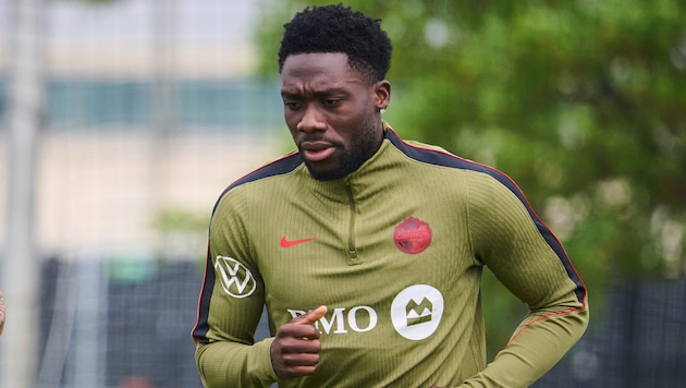 Alphonso Davies ist der Kapitän des kanadischen Nationalteams.