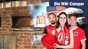 Unsere WM-Camper besuchten den größten McDonald`s der Welt – samt Pizza-Ofen.