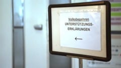 Von 15. bis 22. Juni ist die Eintragungswoche für die Volksbegehren.