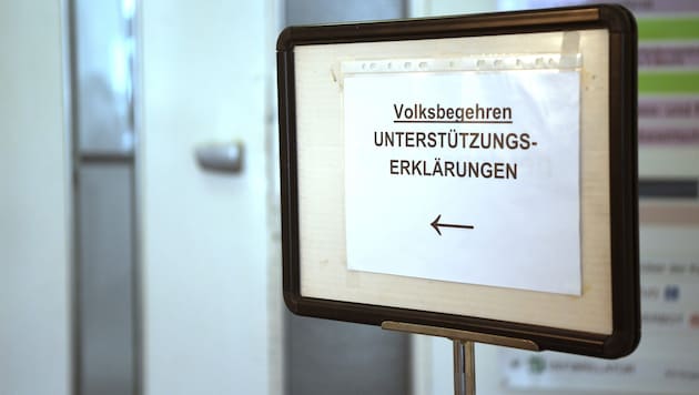 Von 15. bis 22. Juni ist die Eintragungswoche für die Volksbegehren.