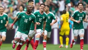 Mexiko jubelt über einen Sieg zum WM-Auftakt. 