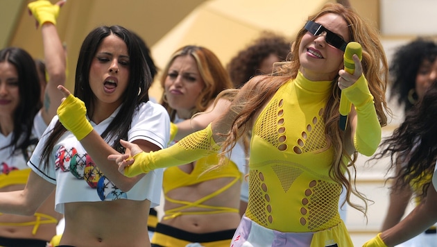 Schon der vierte WM-Auftritt von Shakira!