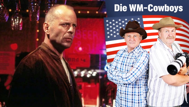 Film-Superstar Bruce Willis machte mit einem Österreicher gemeinsame Sache.