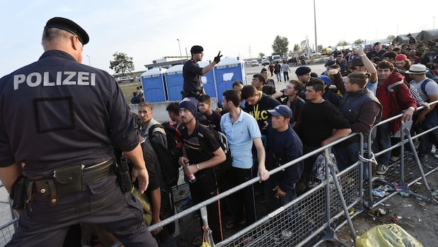 In den vergangenen Jahren ist die Zahl der illegalen Grenzübertritte gesunken.