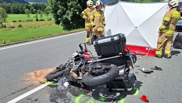 Der 78-jährige Österreicher wurde beim Unfall schwer verletzt.