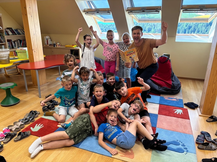 „Lesen macht Spaß“ riefen die Schülerinnen und Schüler unisono.