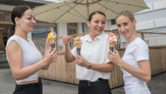 Wenn nächste Woche der Sommer zurückkehrt, schmeckt das Eis gleich noch besser.