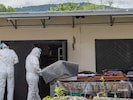 Das Opfer wurde in seiner Garage mit seinem eigenen Werkzeug brutal erschlagen. 
