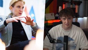 Außenministerin Beate Meinl-Reisinger versus Influencer „VeniCraft“