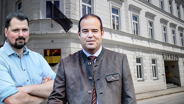 Auf Initiative von Allentsteigs Bürgermeister Georg Marksteiner (li.) richtete Stadtnotar ...