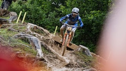 Lina Frener holte sich in Leogang ihren zweiten Weltcup-Sieg in der Juniorenklasse.