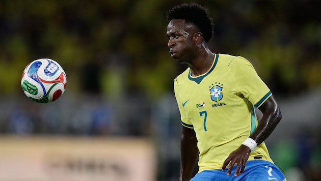 Vinicius Junior sorgte in der Vergangenheit in Brasiliens Nationalteam immer wieder für ...