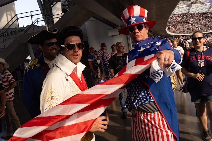 USA-Fans bei der Fußball-WM