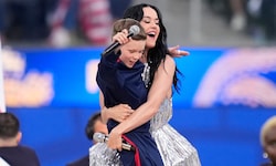 Katy Perry trat bei der WM-Eröffnung in den USA auf. 