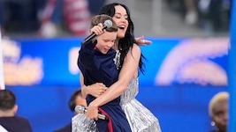 Katy Perry trat bei der WM-Eröffnung in den USA auf. 