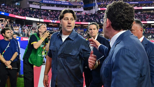 USA-Teamchef Mauricio Pochettino bat um Entschuldigung.