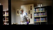 Der Tatort: Die Bibliothek in der Mittelschule