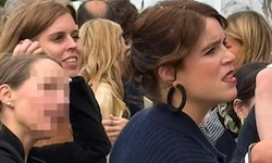 Royaler Besuch in Wien: Die Prinzessinnen Beatrice und Eugenie mischten sich vor der Karlskirche ...