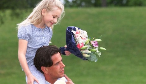 Bekommen Sie Geschenke von Ihren Kindern am Vatertag?