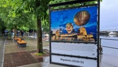 Nicht zu übersehen: Die Bregenzer Festspiele feiern ihren Geburtstag.