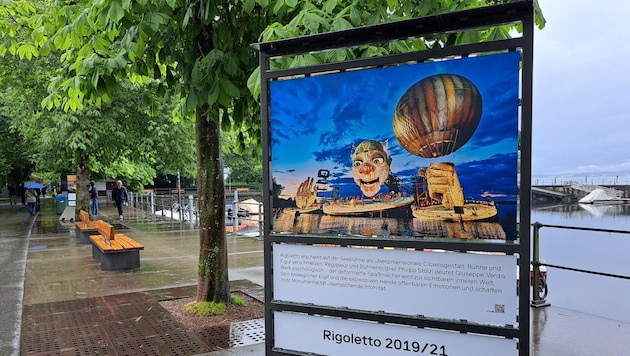 Nicht zu übersehen: Die Bregenzer Festspiele feiern ihren Geburtstag.