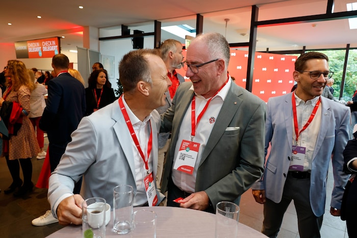 Die Stadtchefs von Salzburg und Hallein: Bernhard Auinger und Alexander Stangassinger hatten gut ...