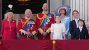 Die Royal Family zeigte sich am Samstag am Balkon des Buckingham-Palasts. Und selbst Prinz Louis ...