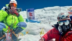 Dienstag, 19. Mai 2026, 9.17 Uhr: Außerferner Premiere auf dem Mount Everest durch die Berwanger ...