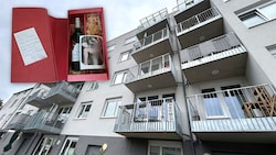 Drohbriefe und obszöne Bilder werden von einem 60-jährigen Bewohner immer wieder vor den Türen ...