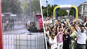 Das Regen hat dem Start der Pride am Samstag einen kleinen Strich durch die Rechnung gemacht.