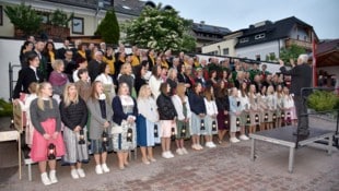 Der für das Festival gegründete Chor „Vox Lungowe“ mit 110 Mitgliedern