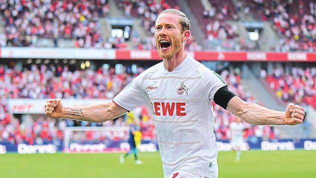 206 Spiele – Florian Kainz feierte mit dem 1. FC Köln viele Erfolge.