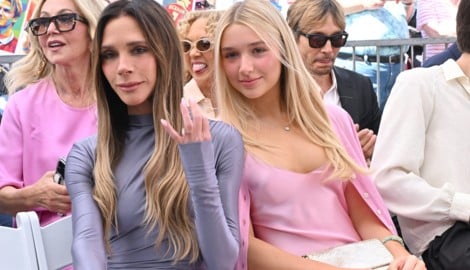 Harper Beckham wollte nach der Zeremonie am „Walk of Fame“ bei Bruder Brooklyn vorbeischauen – ...