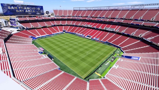 Das Bay-Area-Stadion in San Francisco ist die Heimat der 49ers